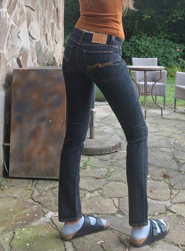 Nudie jeans dunkles indigo - nudie,