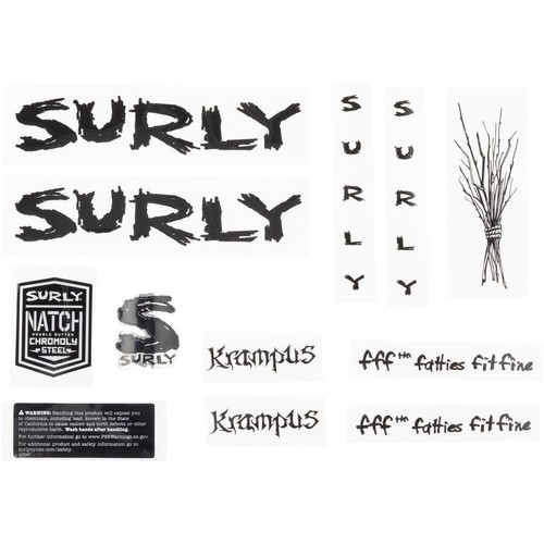 Surly krampus new rahmen - krampus, decal