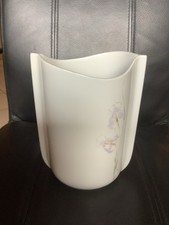 Seltmann Weiden Germany Blumenvase Weiß Porzellan Vase