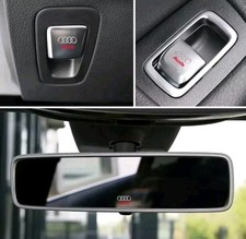 2x Audi S-line schlüssel aufkleber Logo S Emblem Schriftzug Neu Alu