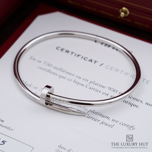 Cartier 18kt weißgold juste - cartier,