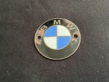Alte BMW Motorrad Plakette Original Emaille Tankemblem Tank Emblem 7 cm