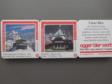 3 Schweizer Bierdeckel der