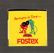 1 alter Aufkleber - FOSTEX-