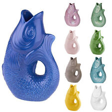 Vase Fisch Blumenvase Monsieur