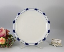 Rosenthal Polygon Korinth blau Tapio Wirkkala - Kuchenteller Ø 20 cm.