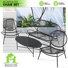 [2 ACAPULCO CHAIRS+TEMPERED