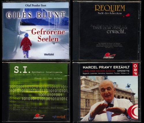 Hörbücher g - 4, cd-hÖrbÜcher★g