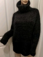 Flauschig Pullover Mohair