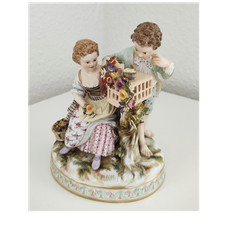 Meissen figur gruppe - ,