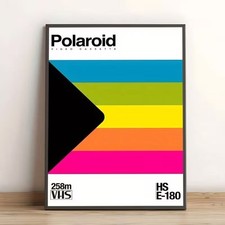Leinwanddruck  Polaroid VHS
