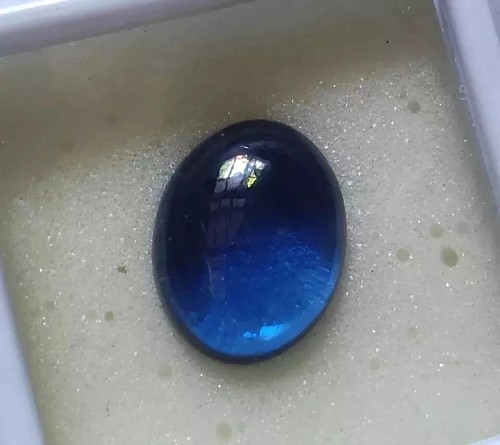 Natürlicher blauer ovaler