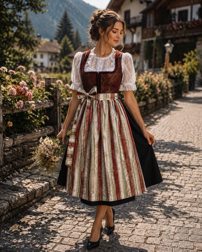 Salzburger dirndl set - salzburger, mit