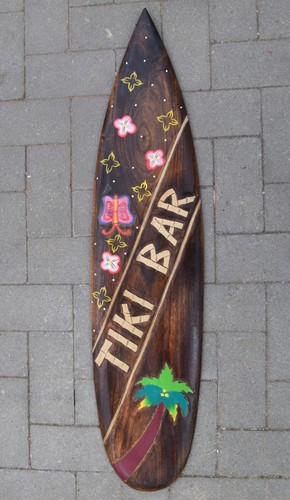 Tiki bar surfboard 100cm - tiki,