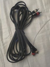 10 Stück RCA Cinch Stereo Kabel Audio HiFi Kabel - Cinch Stecker 5m  unbenutzt