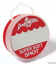 DINSMORES BLEI SCHROTBLEI 30g Nachfüllbox Angelblei Bleikugeln super soft weich