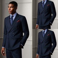 Männer Anzug Slim Fit 2 Teile