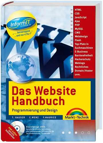 Das website handbuch - das, website-handbuch
