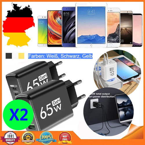 Fach schnellladegerät 65w - schnellladegerät,