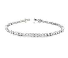 18ct./750 white gold tennis