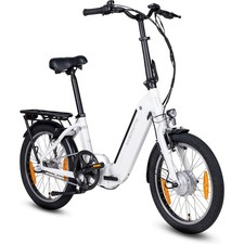 SAXONETTE E Bike Klapprad 20 Zoll mit Rücktrittbremse/36V 11.6Ah Akku/90KM Range