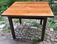 :::DDR BEISTELLTISCH COUCHTISCH WOHNZIMMERTISCH EICHE TISCHFABRIK FINSTERWALDE