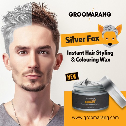 Haarwachs silver ash - silver,
