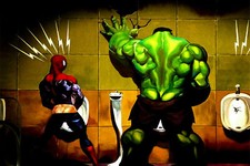 Pop Art FunnyHulk Leinwand