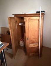 Antiker holzschrank braun mit - braun,