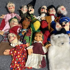 15 Vintage Kersa Hand Puppets