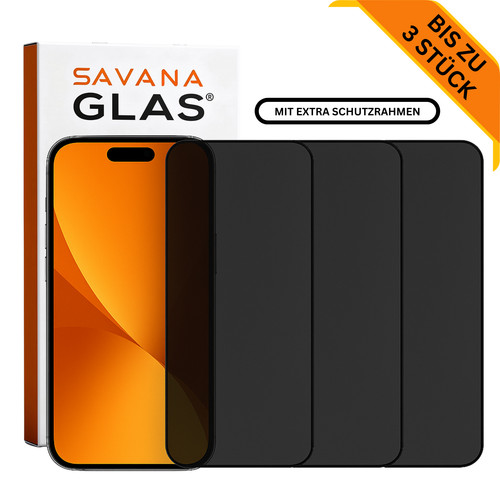 Blickschutz glas iphone 16 - blickschutz,