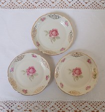 3 kleine Konfekt-Teller Rosen