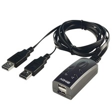 LINDY 2 Port USB KM Switch KM