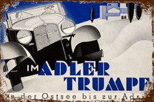 Blechschild adler trumpf 30x20 - adler,