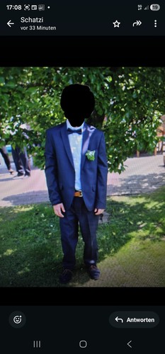 Anzug jungen blau - anzug,