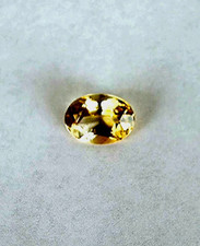 Echter Citrin oval facettiert 9,5 x 8 mm oval 2,30 ct Edelstein Fasserstein 