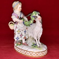 Meissen Figur Mädchen mit