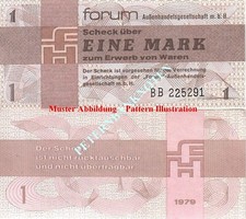 DDR 1 MARK  FORUM 1979