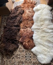 Lammfell 2er, In 3 Farben, Natur + nachhaltig 