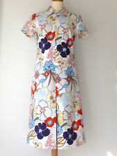 GARMENT Made in Hamburg - Kleid mit Blumenmuster Baumwollpiquée mehrfarbig M/D38