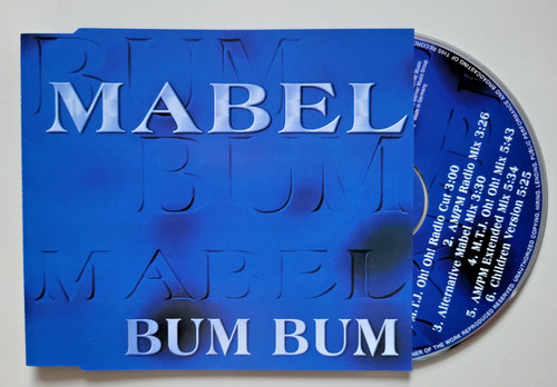 Mabel bum - bum, maxi-cd