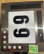 Hausnummernleuchte Modell Design Solar mit Akku und Leuchtmittel jetzt mit „96“ 