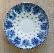 Lomonosov Untertasse / Russisches Porzellan