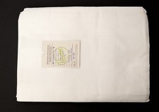 DDR Bettwäsche 2-teilig weis in OVP unbenutzt VEB siehe Schild auf Bild