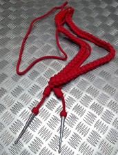 Aiguillette Offiziere Kleiderkordel für Zeremonien- & Paradeaufgaben Chromspitze Enden