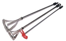3x Farbrührer Set Mörtelrührer Farbmischer Mörtelmixer Farbmixer Quirl 664830-0