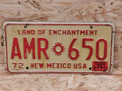 Altes nummernschild usa new - altes,