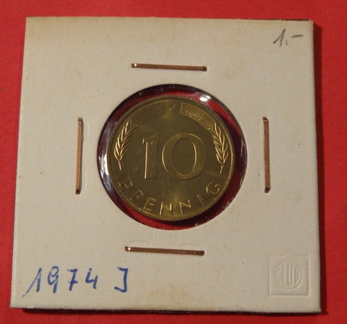 Brd pfennig 1974 - pfennig, j