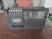 DDR RFT R4100 LED R 4100 Stern Radio Kassettenrecorder, defekt