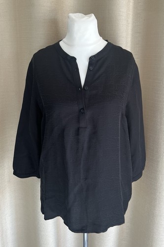 Comma elegante bluse schwarz - elegante,